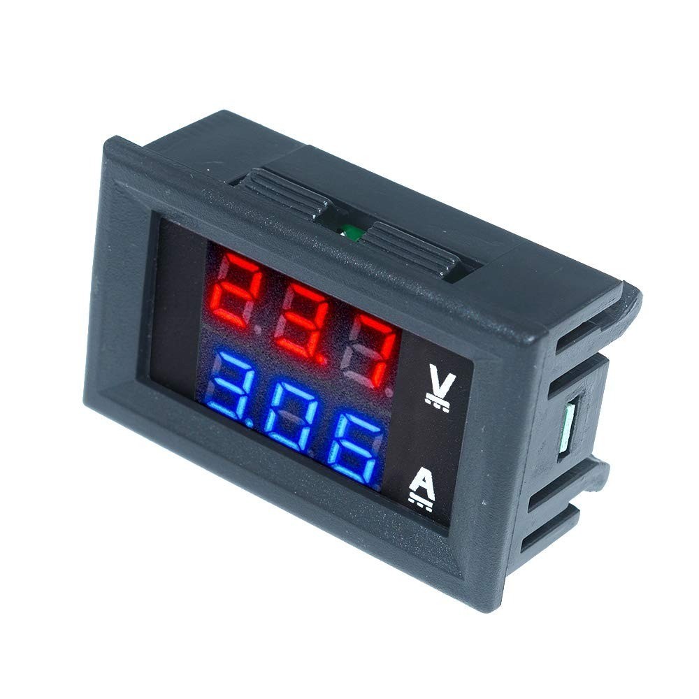diymore Digital Volt Amp Meter 0.28" Waterproof DC 100V 10A