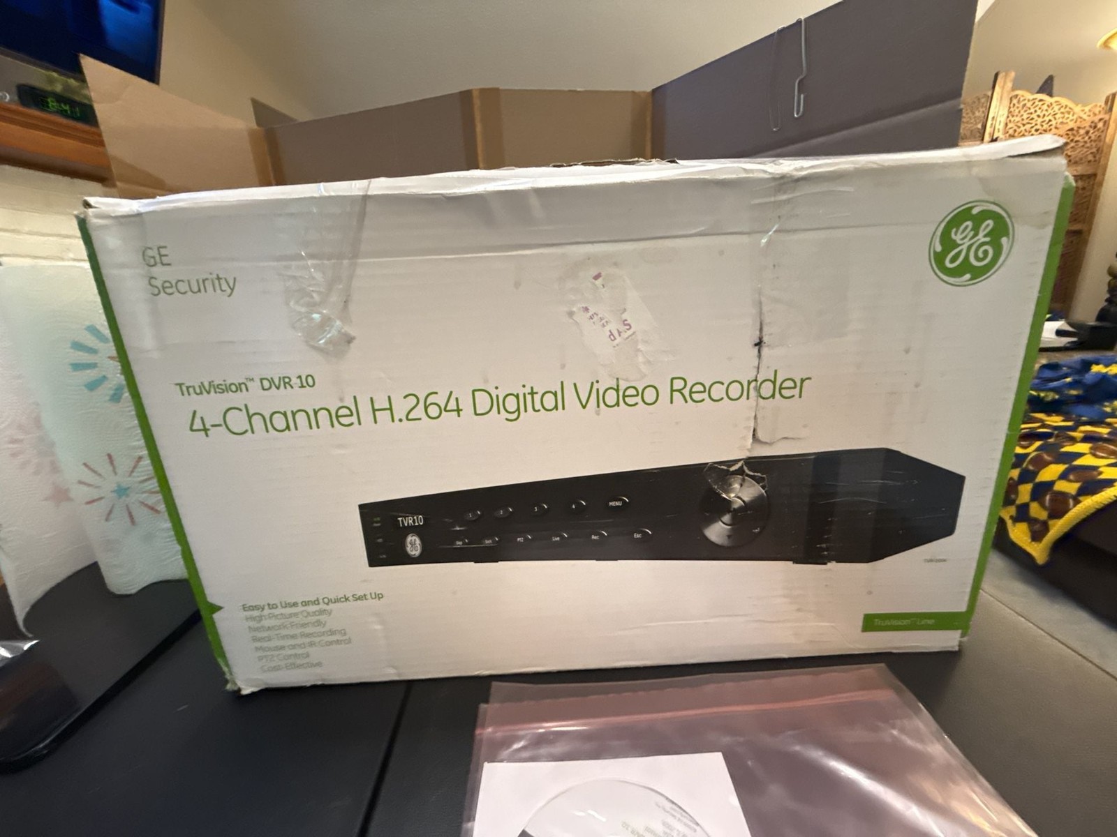 GE Security TruVision DVR 10 4-Channel H.264 Digital Video Recorder