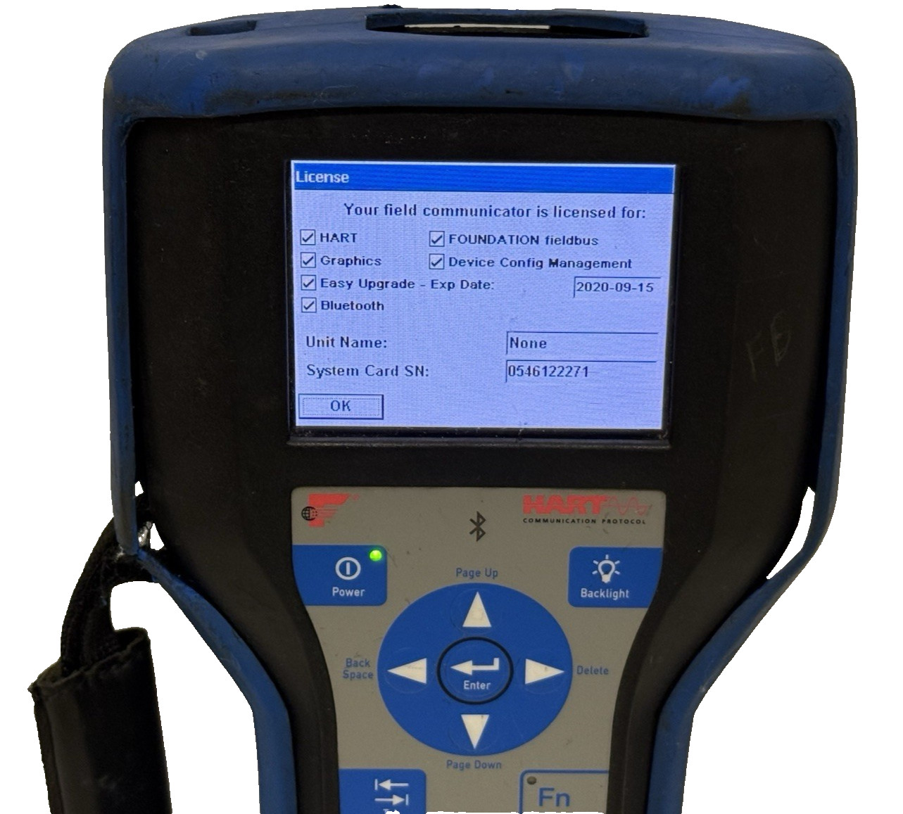 Emerson Hart 475 Field Communicator With Fieldbus