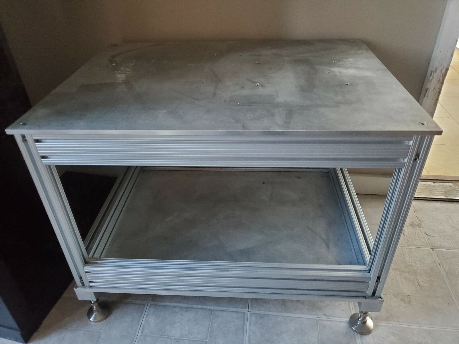 Mitsubishi Melfa Robot Arm Table Platform Workstation  Stainless