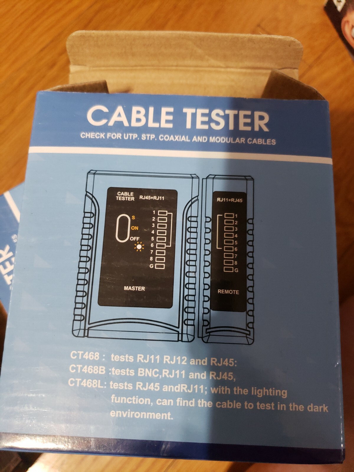 CABLE TESTER CT468 SERIES CT468 RJ45