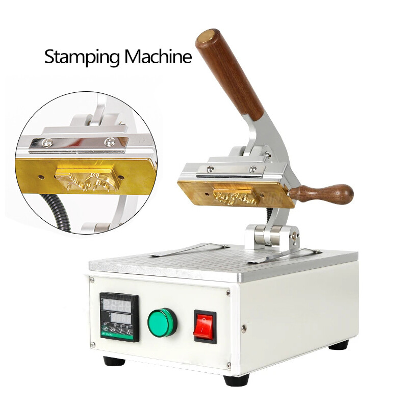 Multifunction Hot Stamping Press Machine Manual Leather Bronzing Embosser