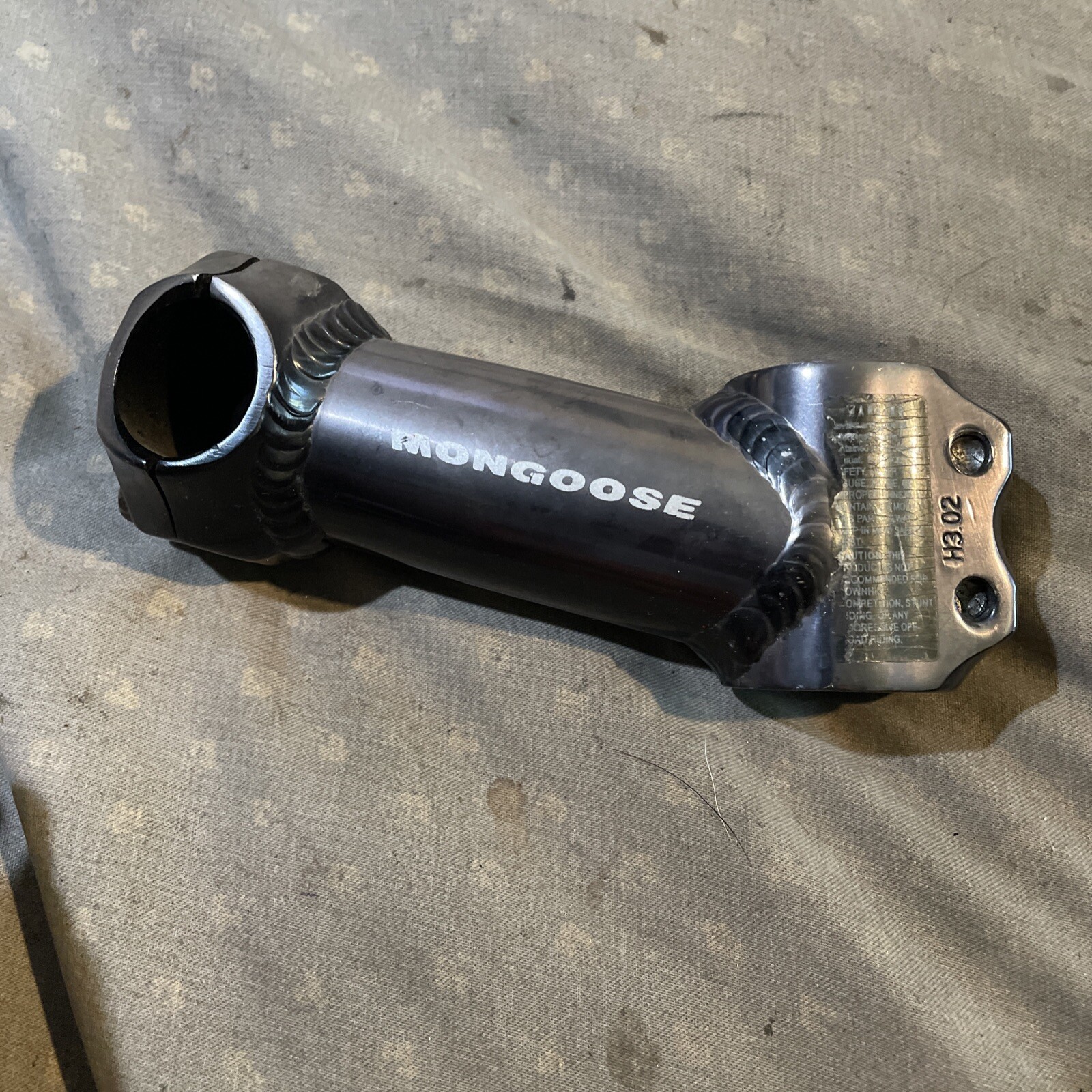 Mongoose Aluminum Stem 10cm