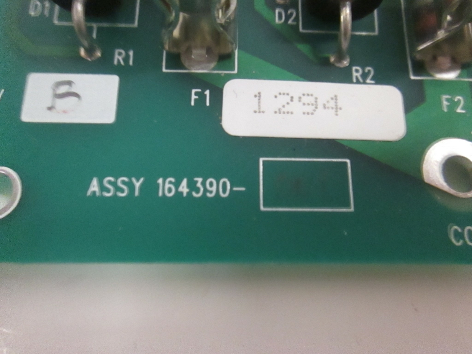 Thermco MOV Protector PCB Assy, 164390, Used