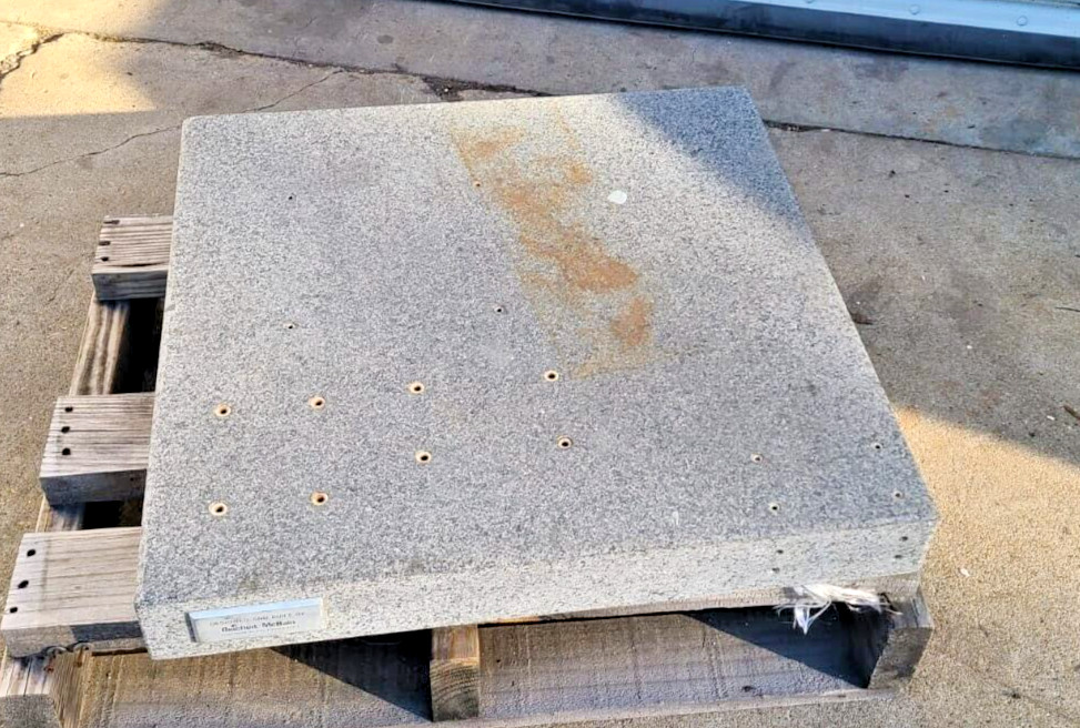 Granite Table Surface Inspection Plate 24 x 24 x 3