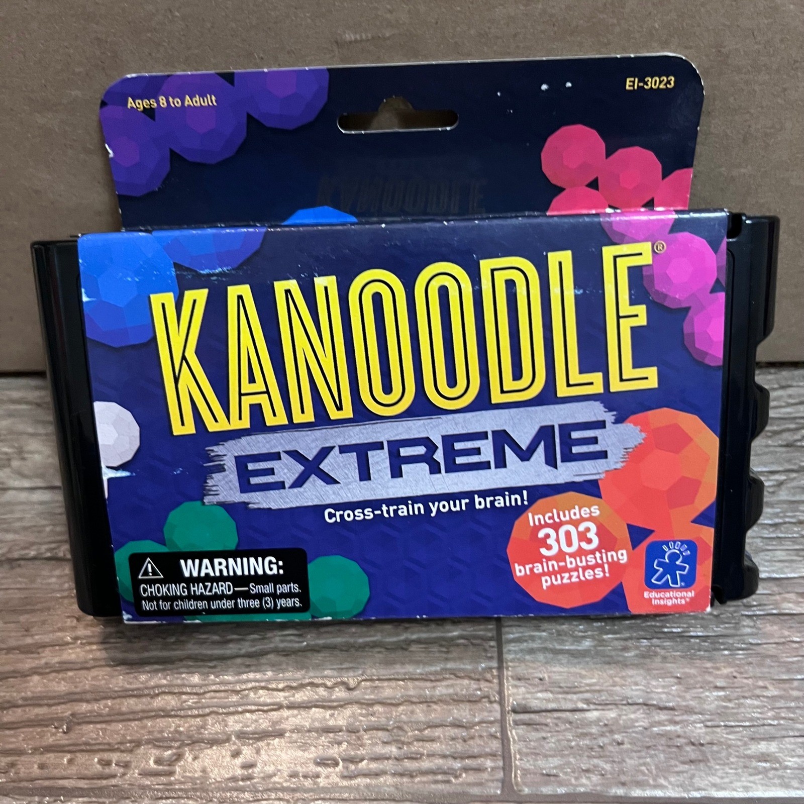 Educational Insights Kanoodle Extreme 303 Puzzle Game EI-3023 New