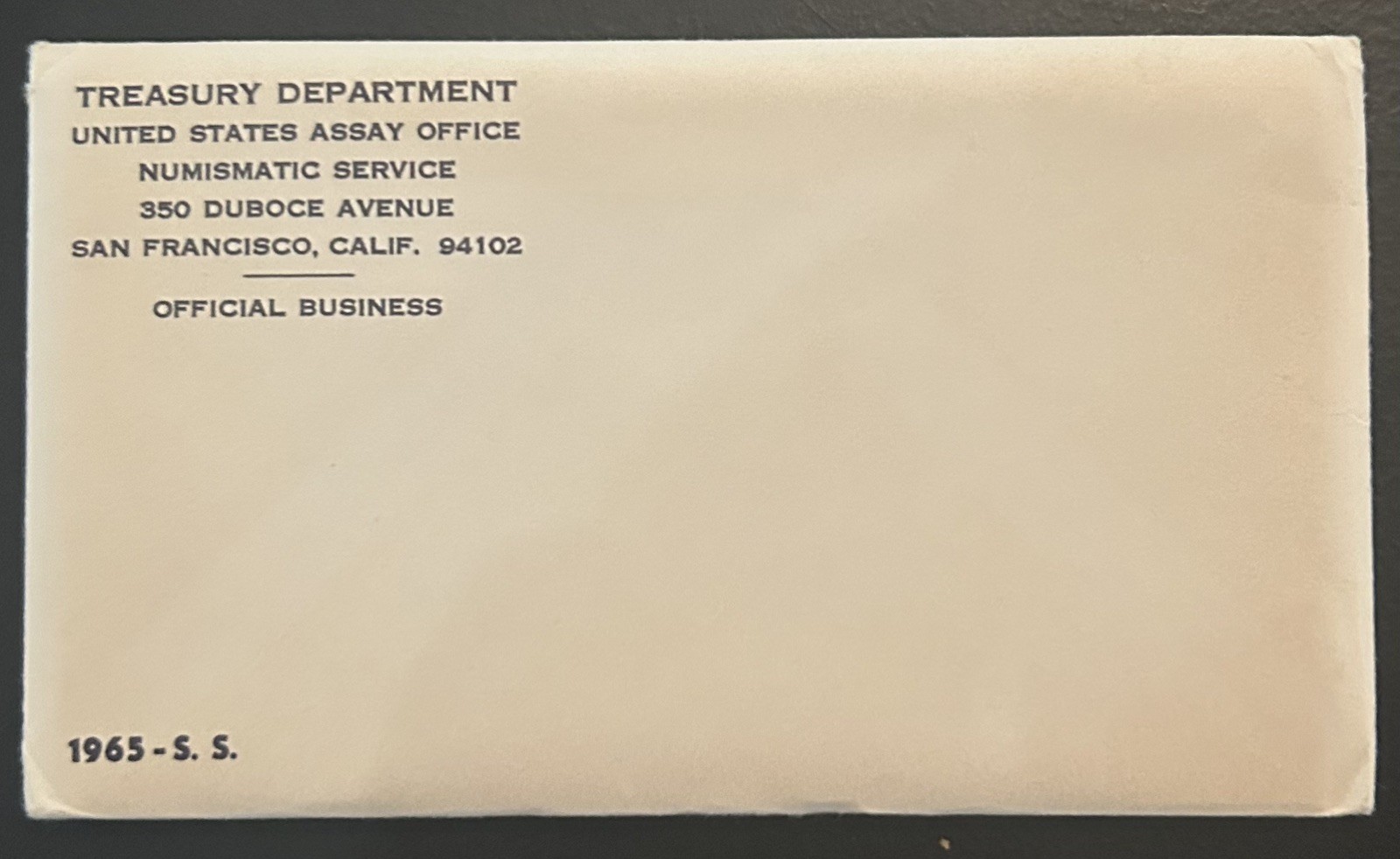 1965 Special Mint Set SMS 5 BU Coins 40% Silver Kennedy
