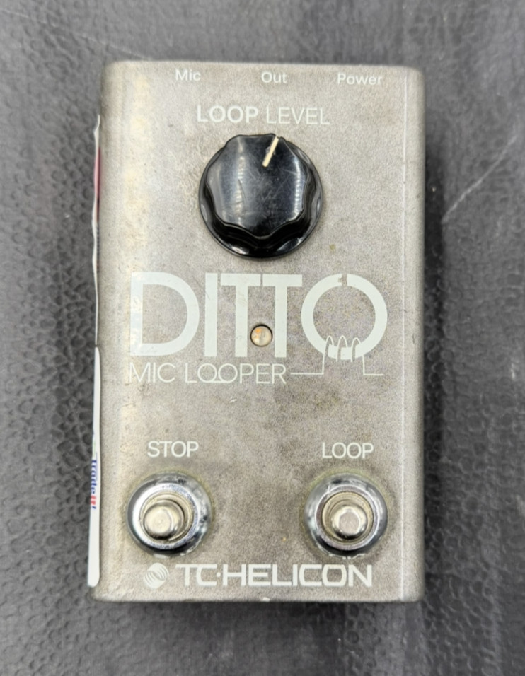 TC Helicon Ditto Mic Looper Pedal