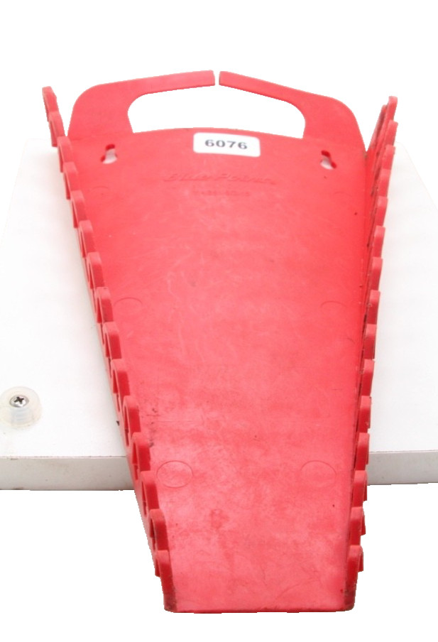 Blue Point YA381SG-15 Soft Grip Hanging Wrench Rack/Orangizer 15 Slot Red USA