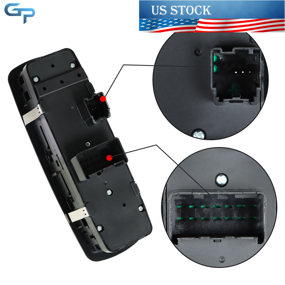 Front Left Master Window Switch For Dodge Grand Caravan Chrysler Town & Country