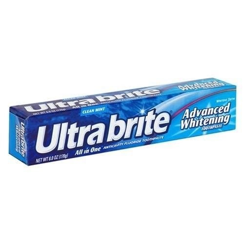 10 Clean Mint Advanced Whitening Toothpaste, 6 oz Tubes for Bright Smiles