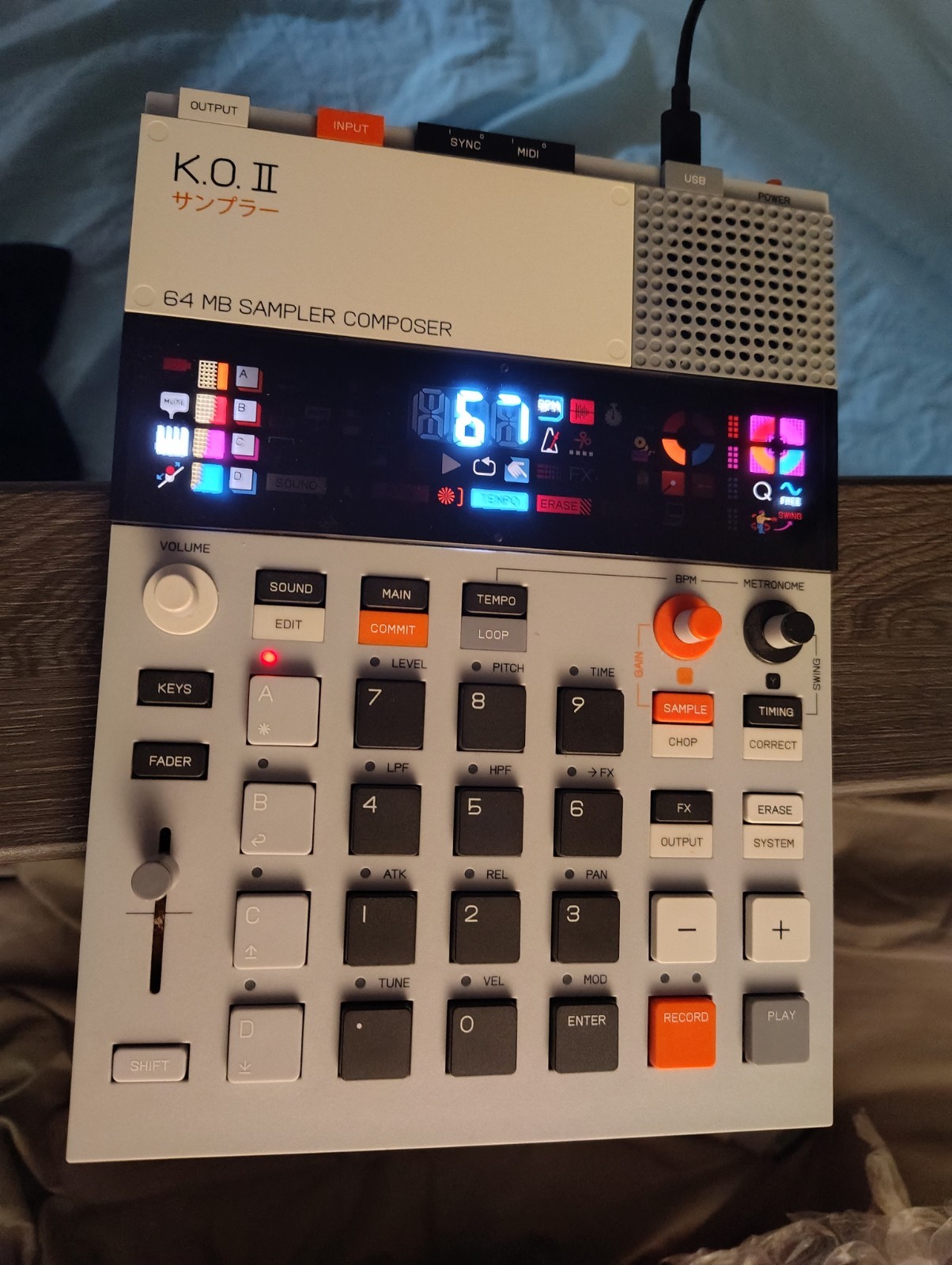 Teenage Engineering EP–133 K.O. II – Tested – Great Condition