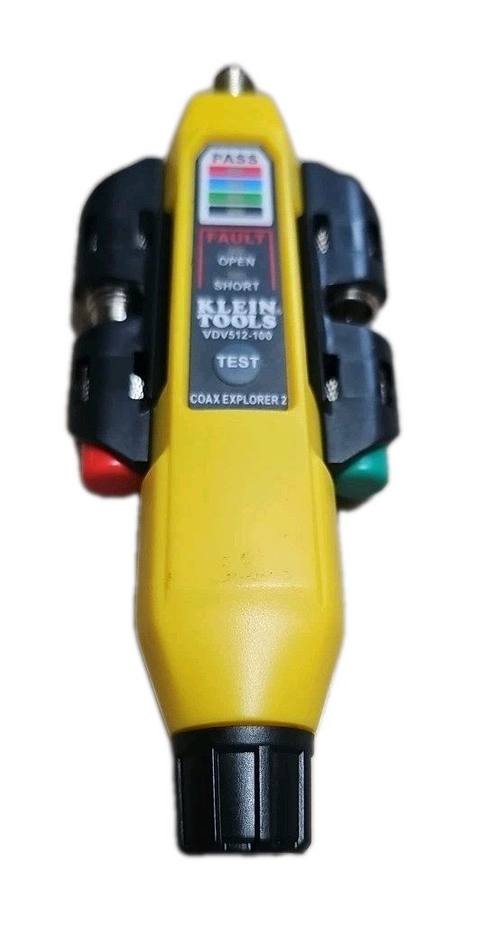 KLEIN TOOLS VDV512-100 COAX EXPLORER 2 CABLE TESTER, (1121S-A1) - OPEN BOX -