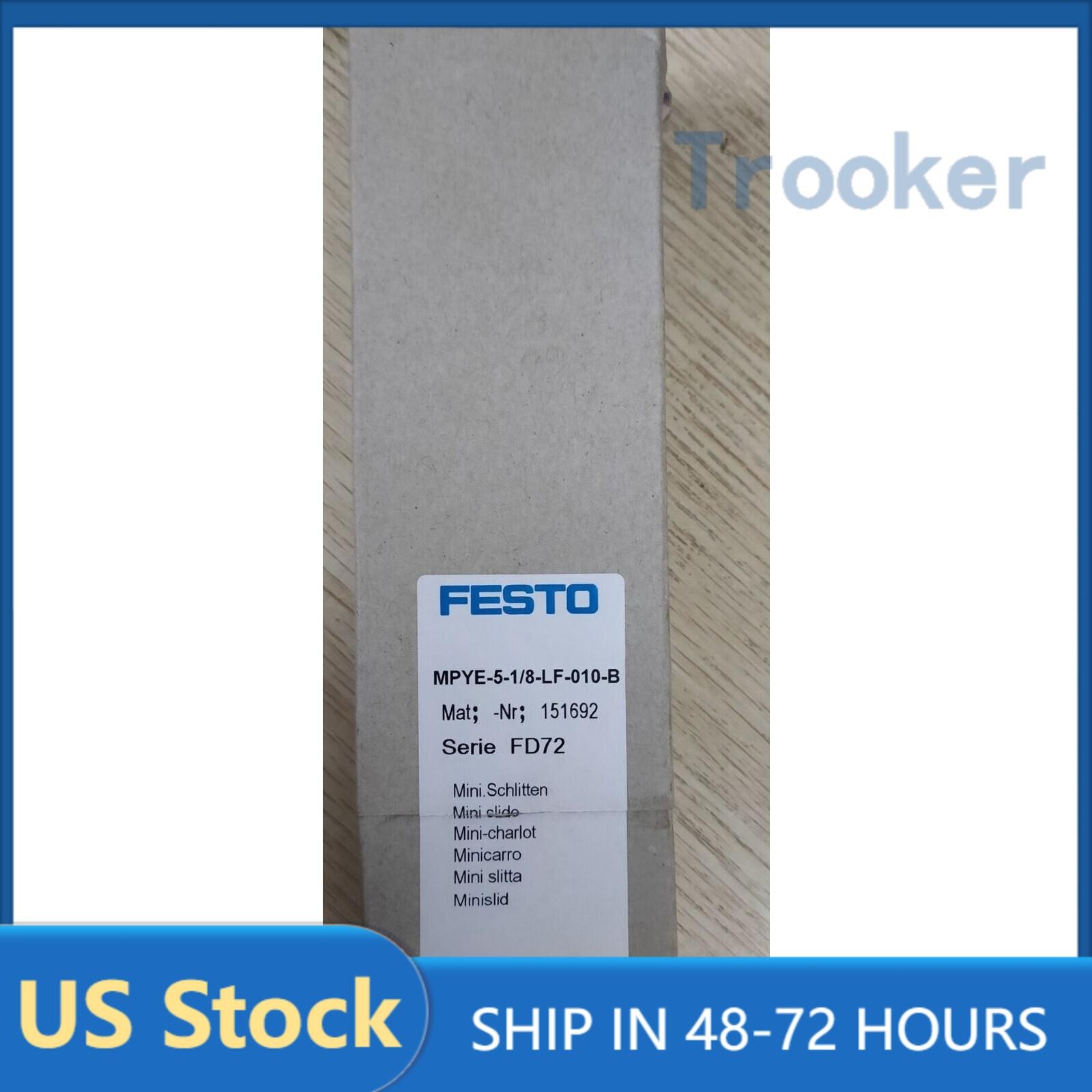 US FREE TAX NEW FESTO MPYE-5-1/8-LF-010-B 151692 Proportional Valve