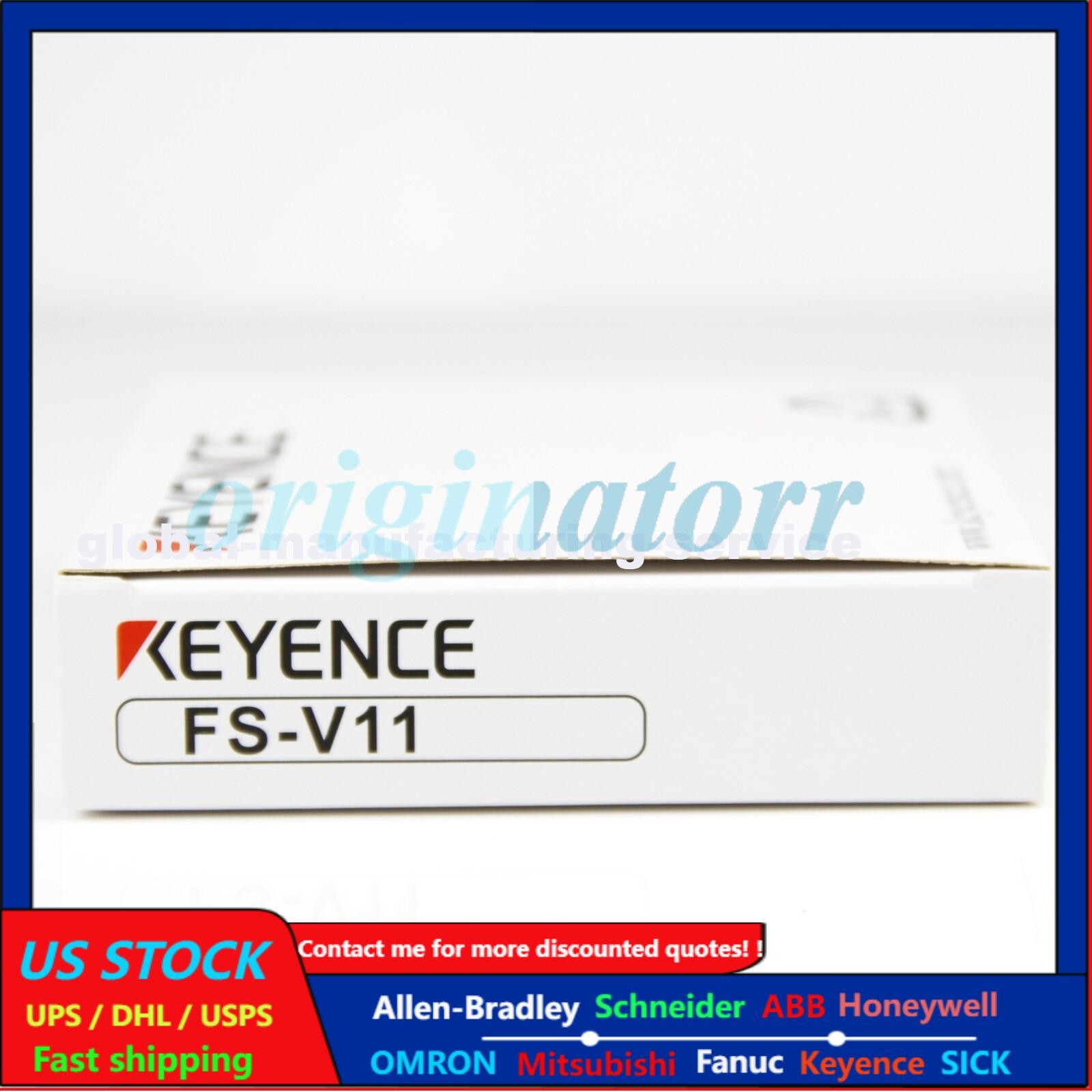 Keyence Sensor Amplifier FS-V11 FSV11 New in Box Free Shipping