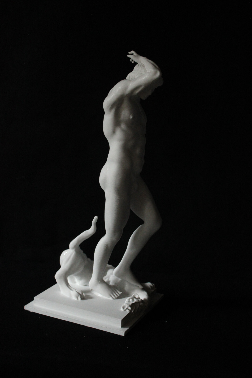 Apollo slaying Python Sculpture. ''20/50cm Big size desk gadget
