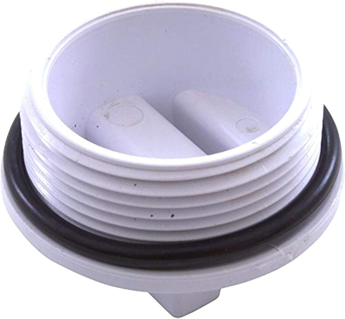 Durable 1.5" Threaded Pool Winterizing Plug & Filter Drain Plugs - 2 Pack