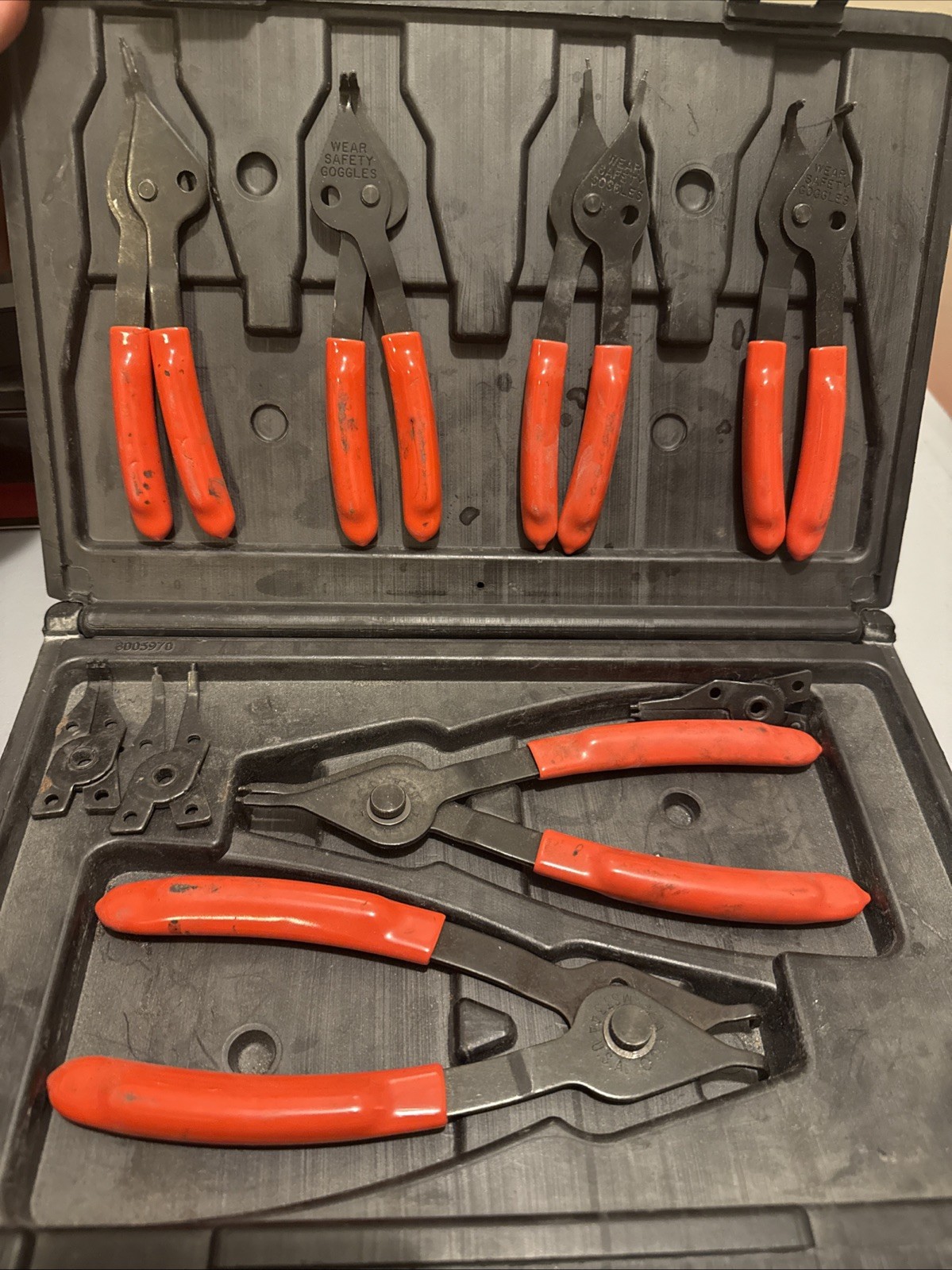 Matco Tools 6-PC Combo Internal/External Snap Ring Pliers MST690