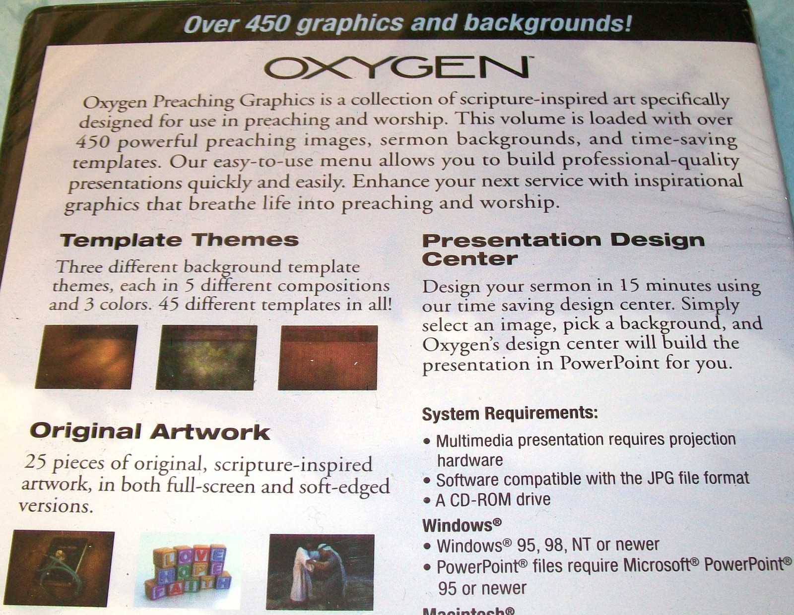 Oxygen: Multimedia Graphics - Volume 12 (CD-ROM, 2005) New Unopened!