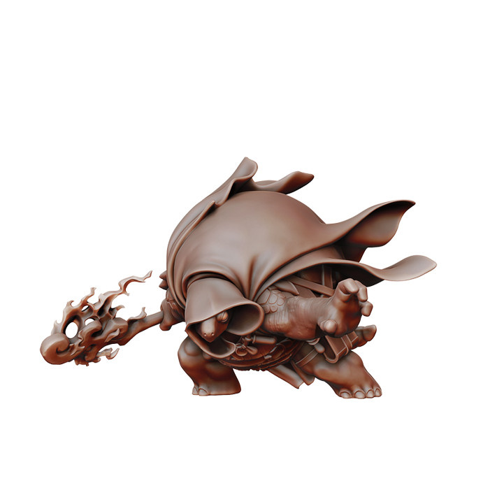 Tortle Mage / Wizard - Dungeons and Dragons - Fantasy Miniature Tabletop