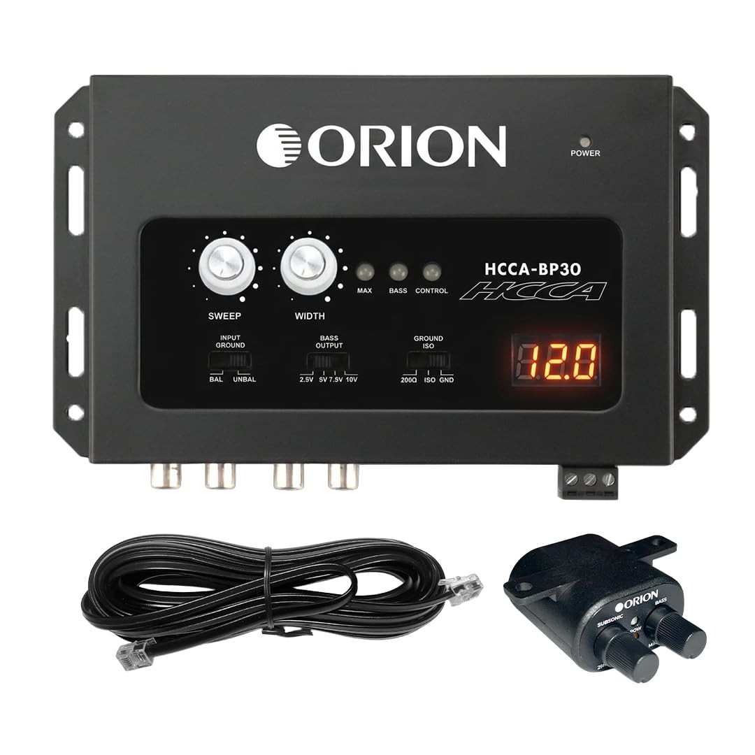 ORION HCCA-BP30 Bass Restoration Processor Booster