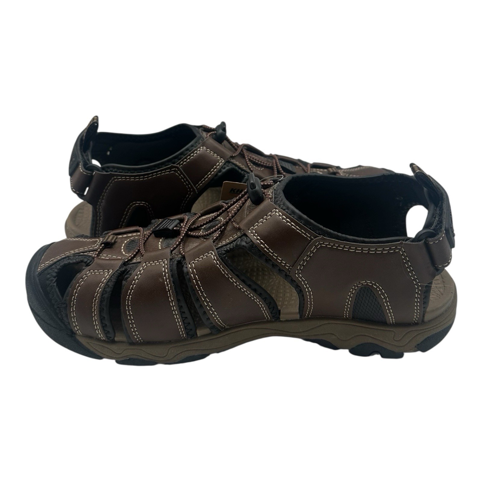 Khombu William Fisherman Sandals Mens Sz 11 Bungee All Terrain Outdoors NWT