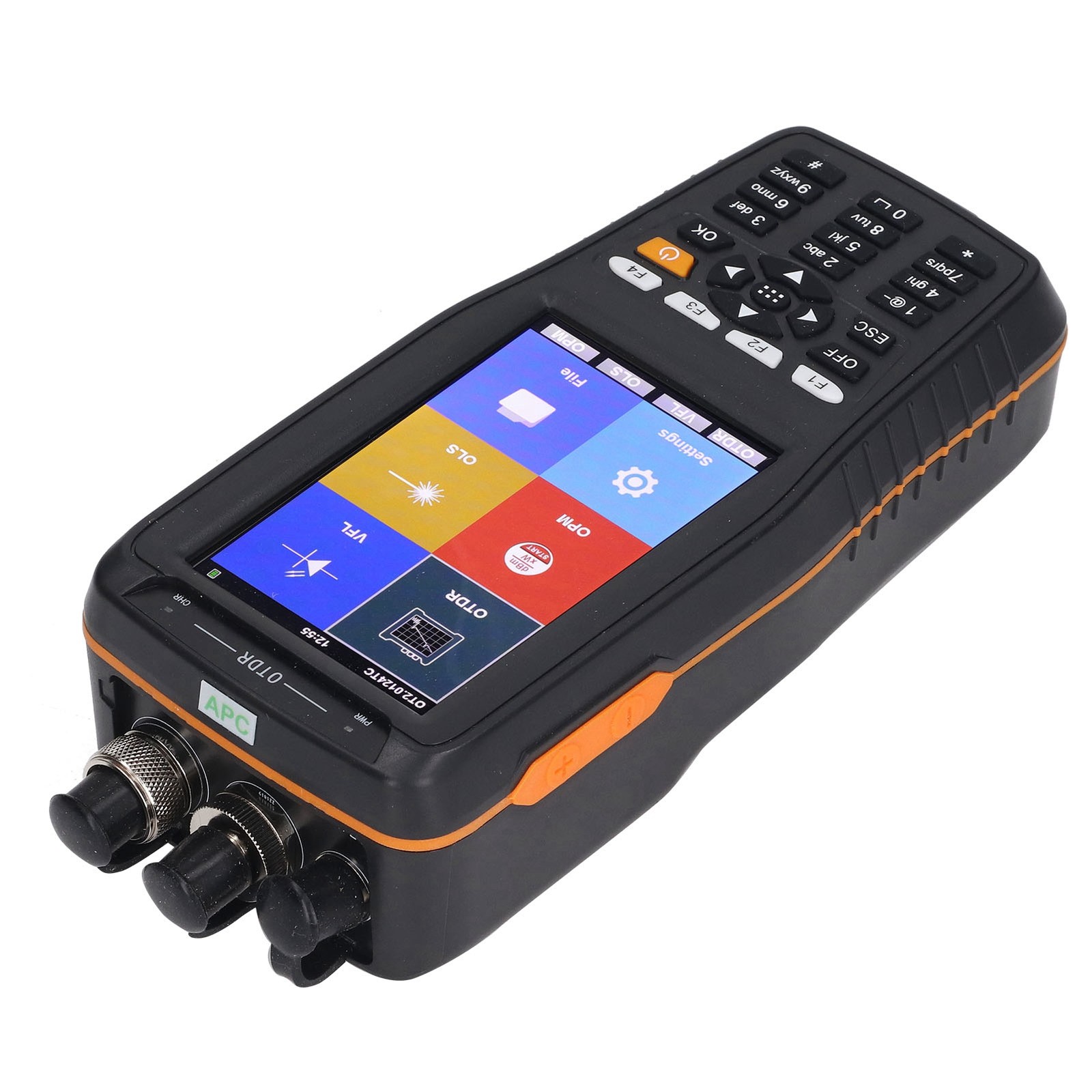4 In 1 Fiber Optical Power Meter Portable Optic Tester For Network Construct