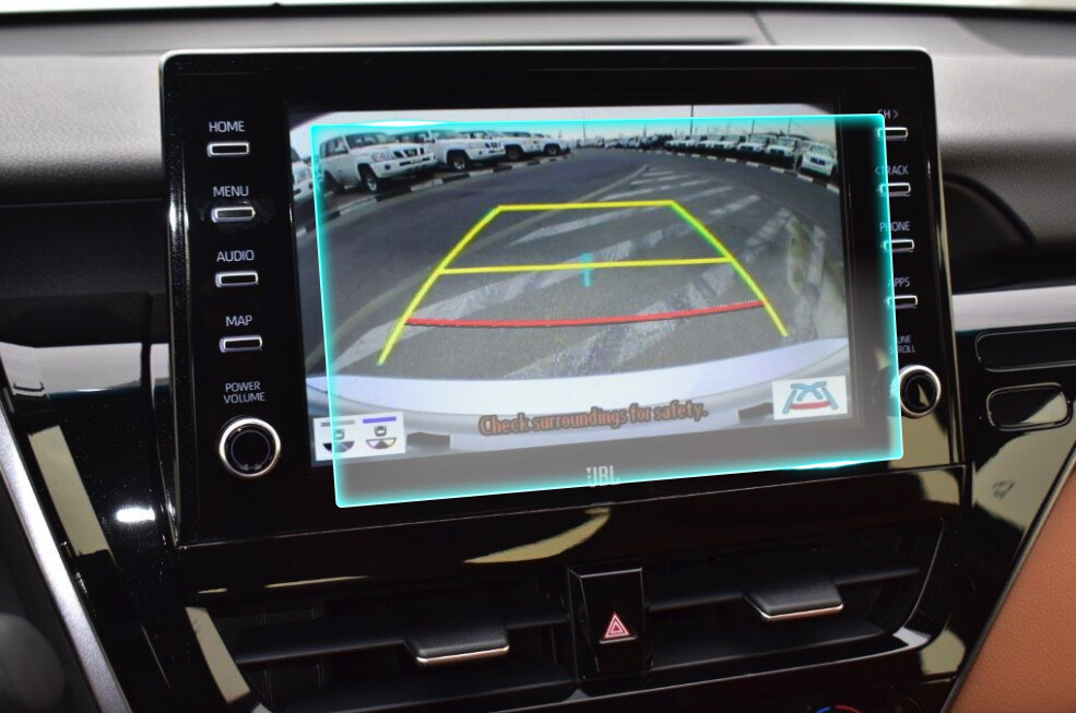 Crystal Clear Screen Protector for 2024 Toyota Camry 9in Vehicle Navigation