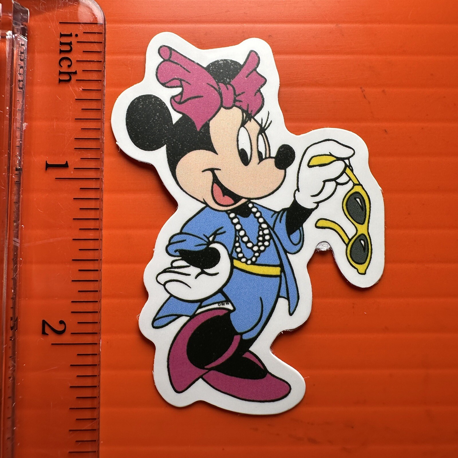 MINNIE MOUSE Disney STICKER LAPTOP BUMPER WINDOW STICKER CELLPHONE STICKER