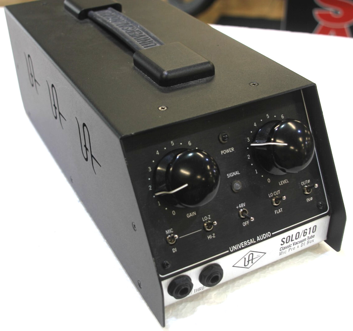 Universal Audio SOLO610 Classic Vacuum Tube Mic Pre & DI Box TC5003911