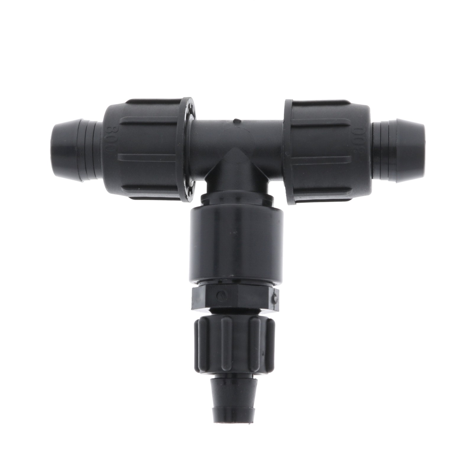Irritec Perma-Loc Tubing x Tubing x Tape Reducing Tee Adapter