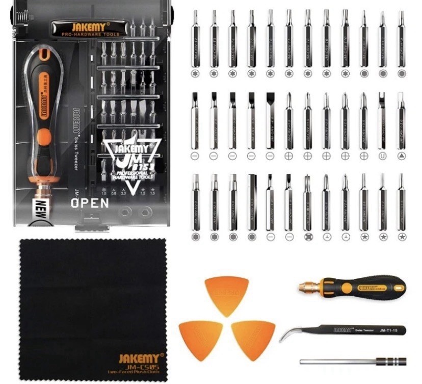 JAKEMY JM-8153 39-in-1 Precision Screwdriver Set All In 1