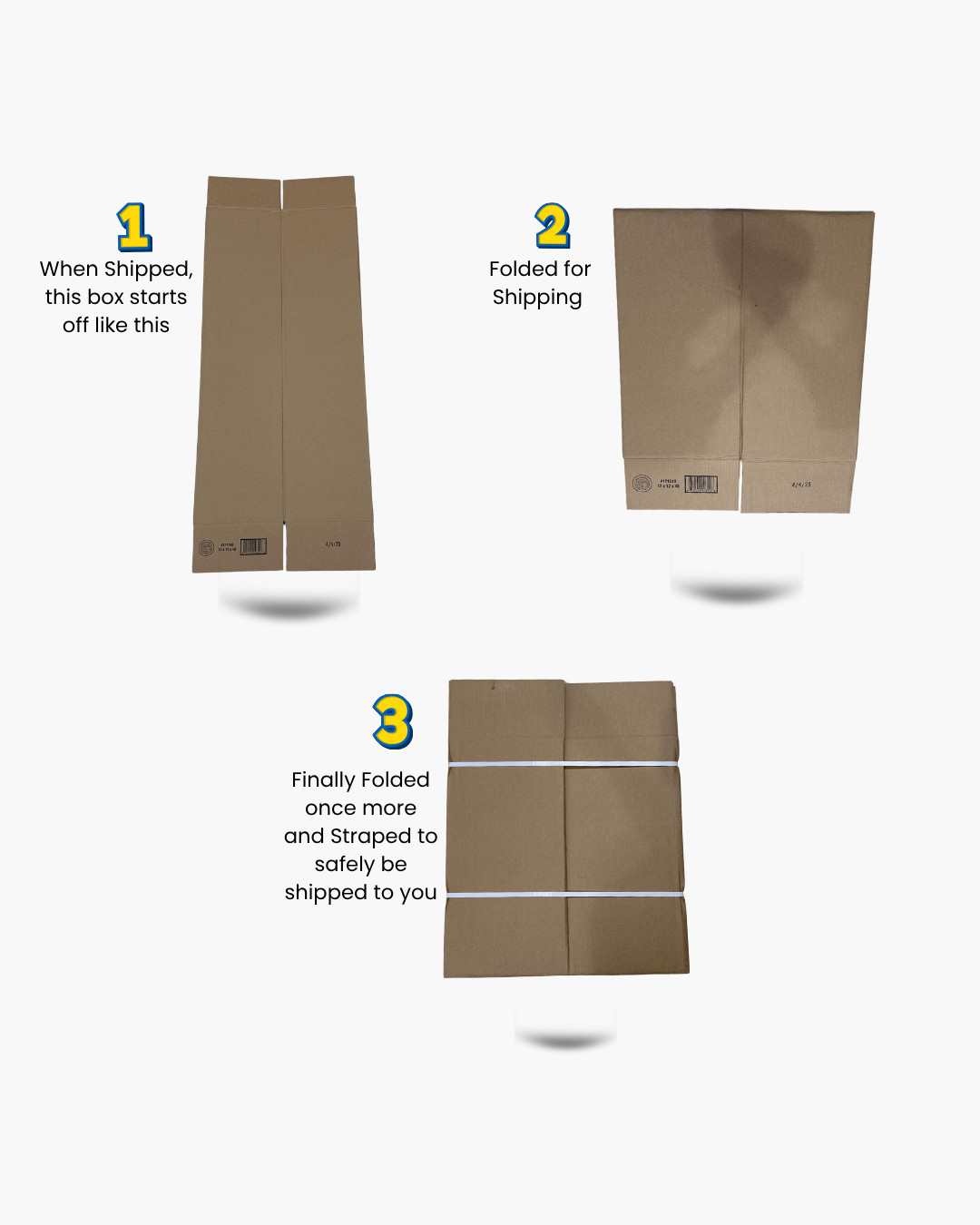 6x6x48 Shipping and Packing Box (1 Pack)
