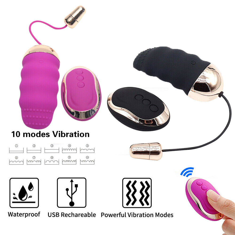 Sex Toys for Women Couples Wireless Remote Control Vibrating Bullet Egg Vibrator