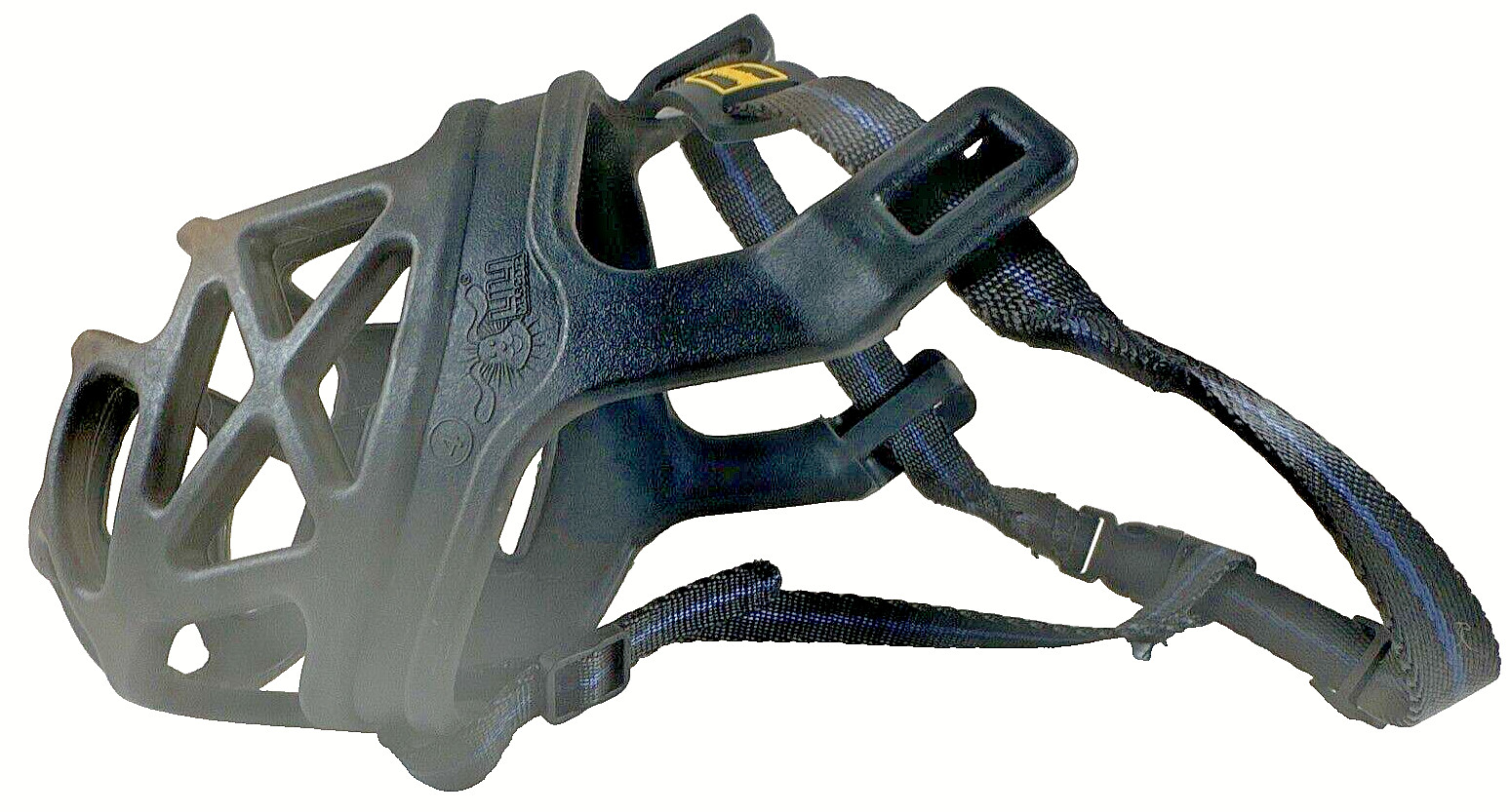 Mayerzon Dog Muzzle, Breathable Basket, Size Large, Black, used (BB1)