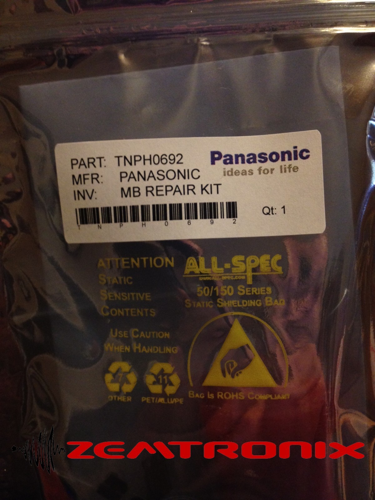 PANASONIC Main Board Repair Kit TNPH0692 (all versions) TH-42PC77U TH-50PX75U