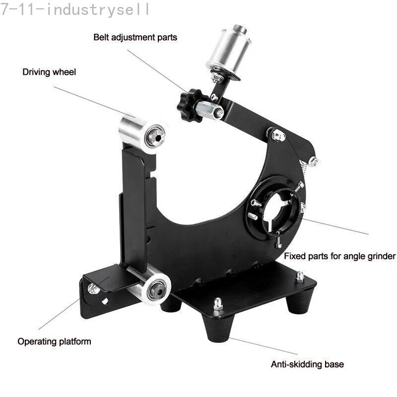 Sanding Belt Adapter Machine Grinding Belt Frame Multifunctional Angle Grinder