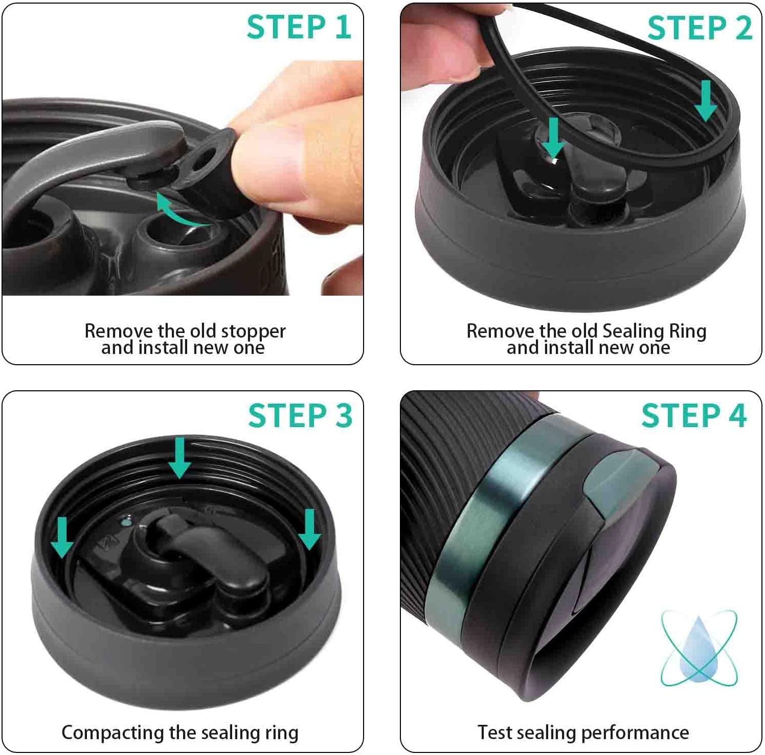 MLKSI Seal Replacement and Rubber Stopper for M, 5*