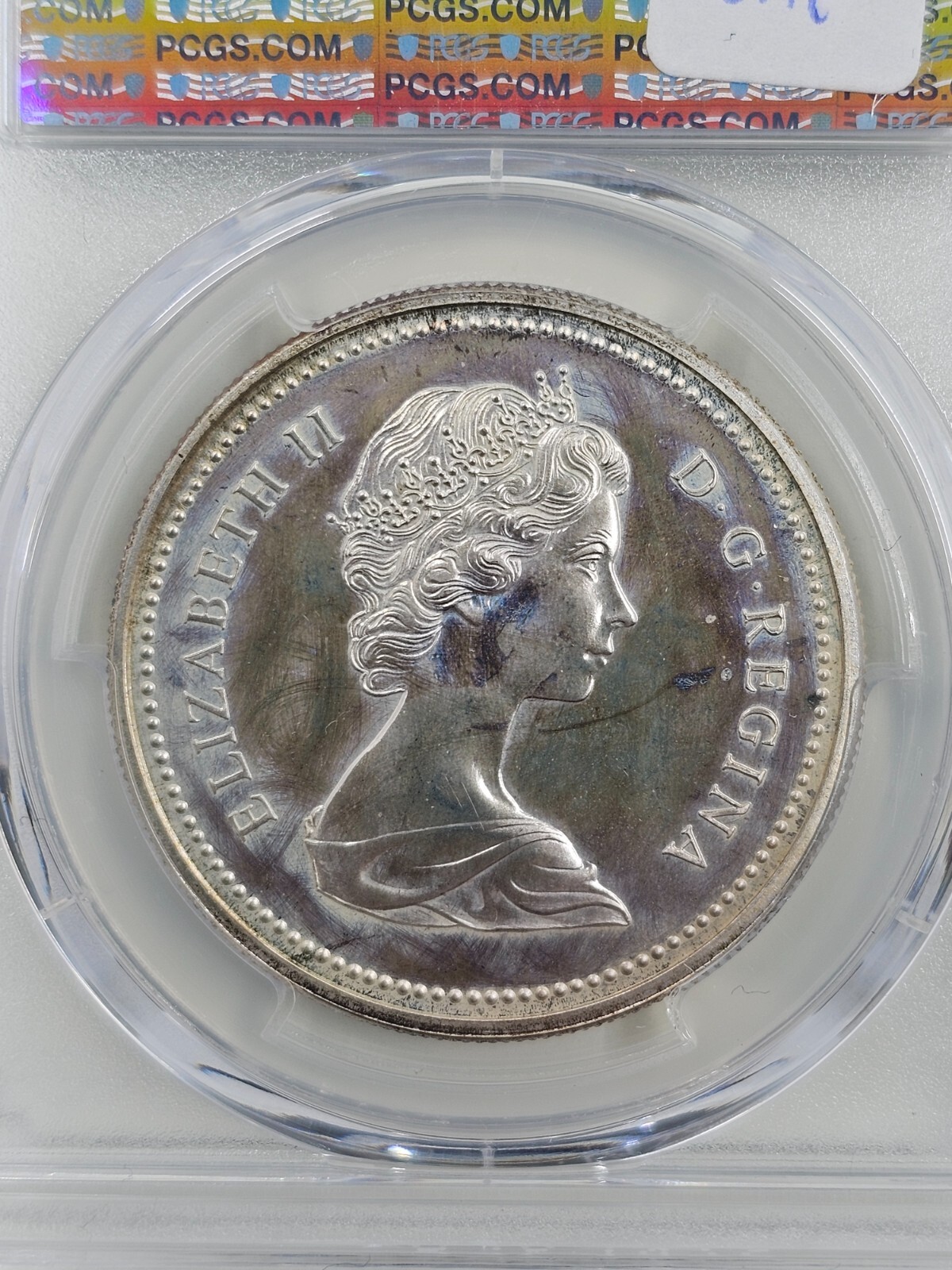 1973 S$1 PCGS SP63 Canada RCMP Ag