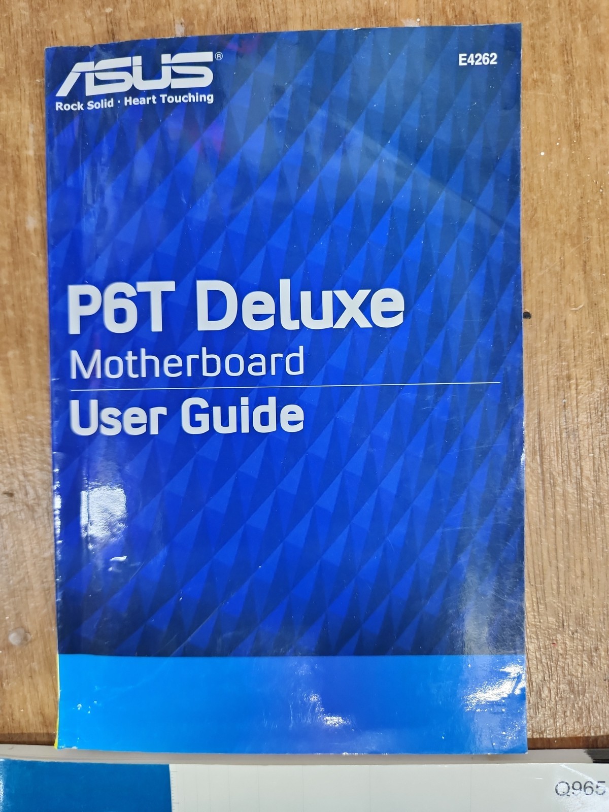 ASUSPT6 Motherboard User Guide & Drivers DVD