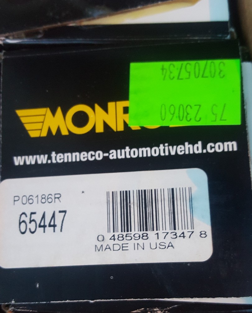 monroe gas magnum 65447 shocks
