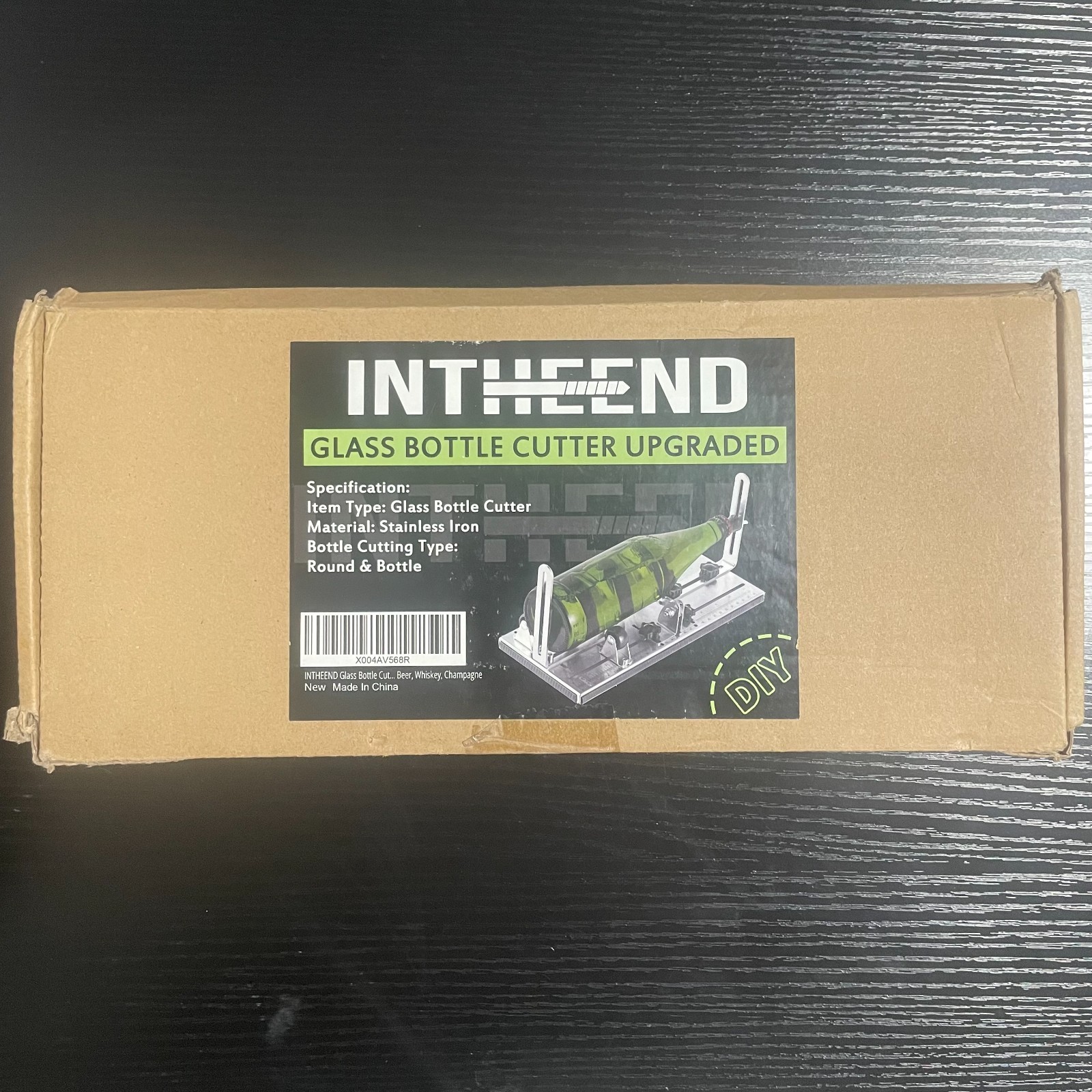 INTHEEND Glass Bottle Cutter Upgraded DIY Kit
