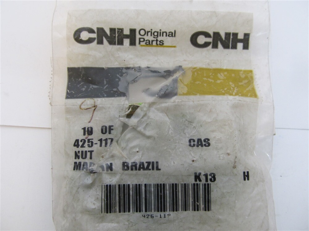 CNH, 425-117, Nut,HEXAGON (Bag 6)