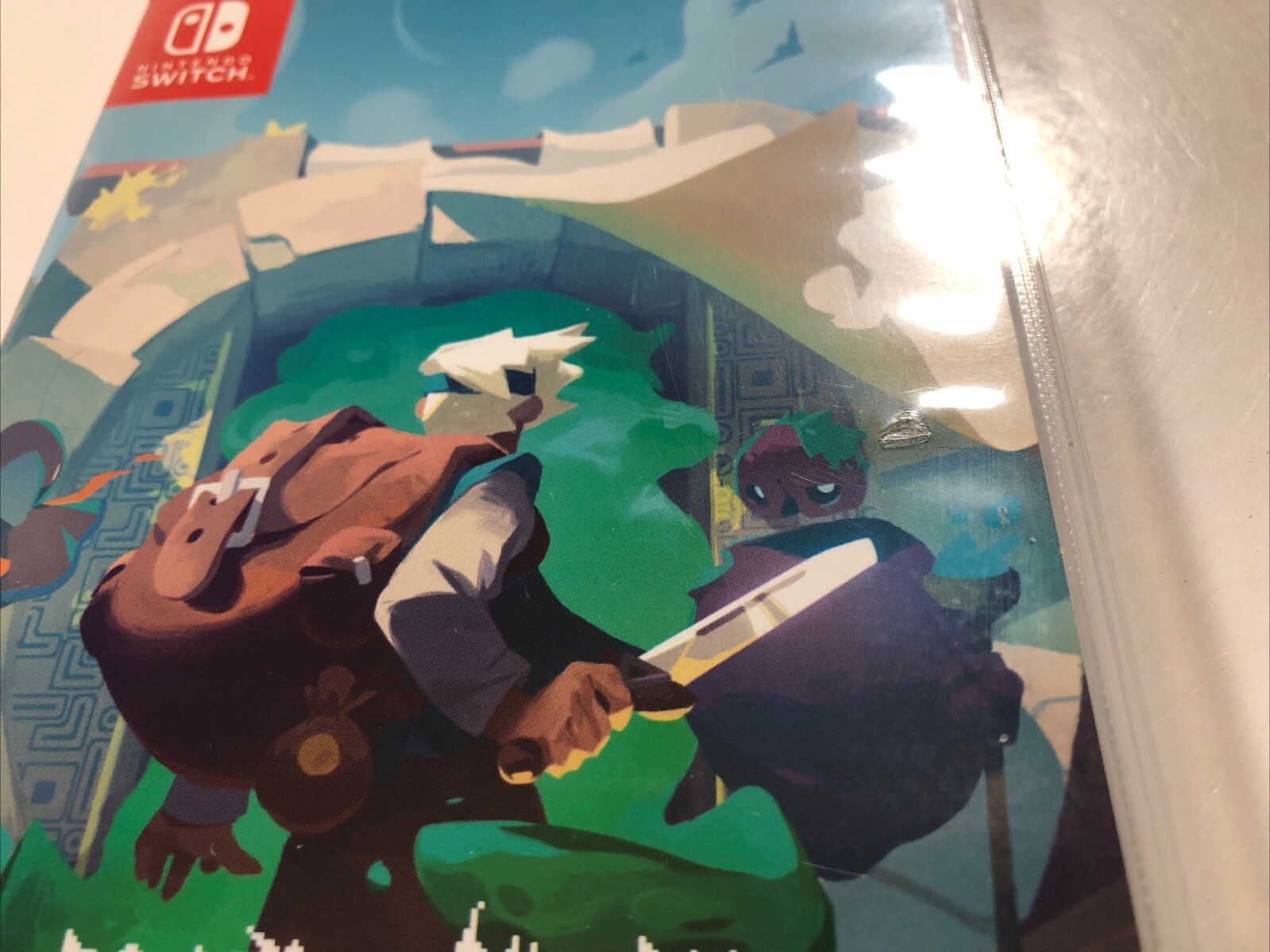 MANUAL & CASE ONLY NO GAME: Moonlighter (Nintendo Switch) - PLEASE READ