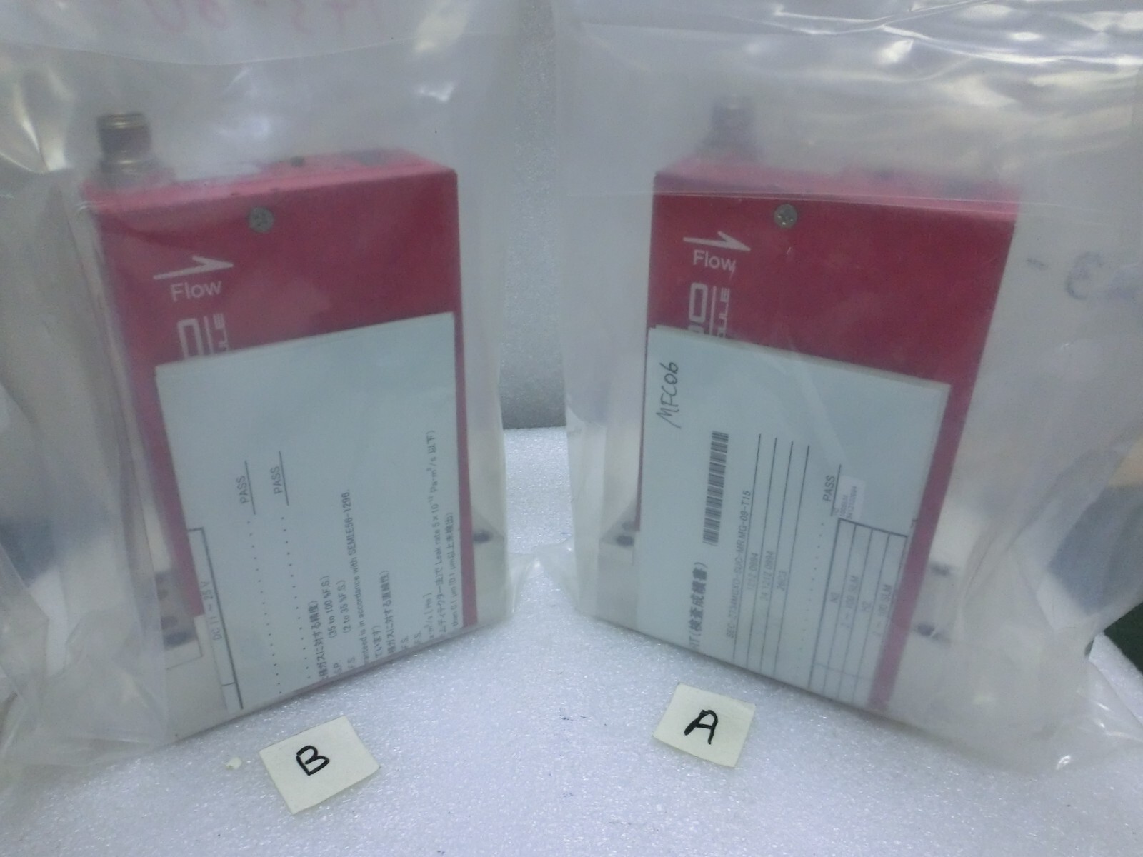 HoribaSTEC SEC-Z734MGX MFC,H2 100sccm,MG-09,Ty 000012,1143-809-13,Unused,Jp~9394