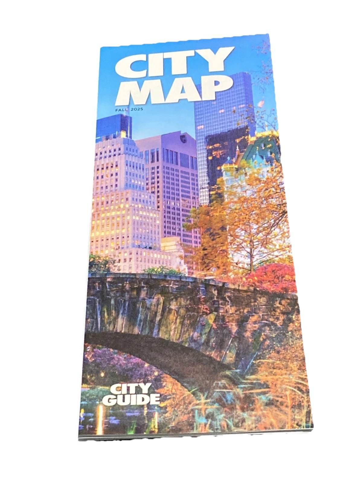Fall 2025 New York City Map, Tourist Visitor Map , New