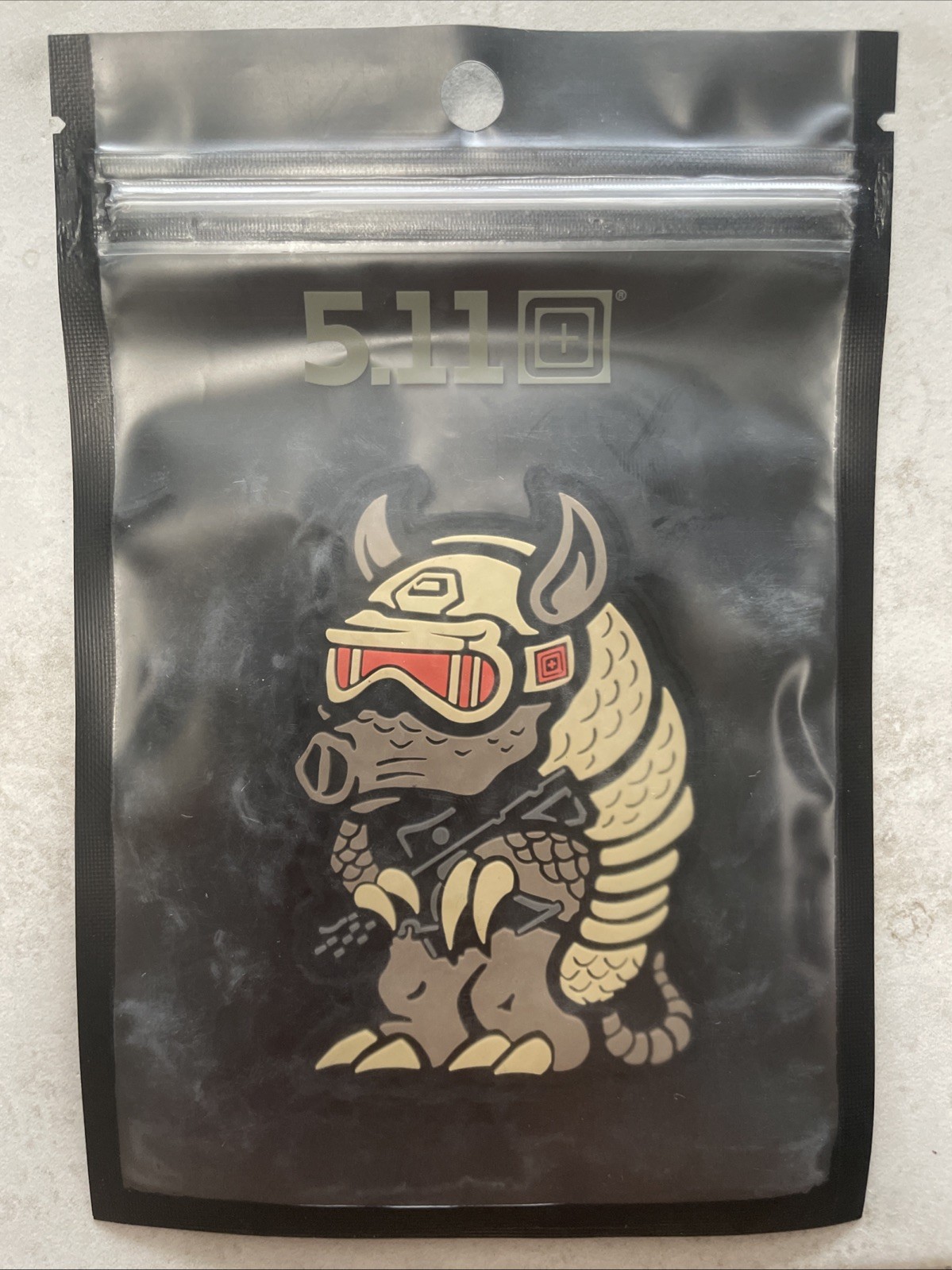 *BRAND NEW* 5.11 TACTICAL ARMADILLO PATCH HOOK BACKING