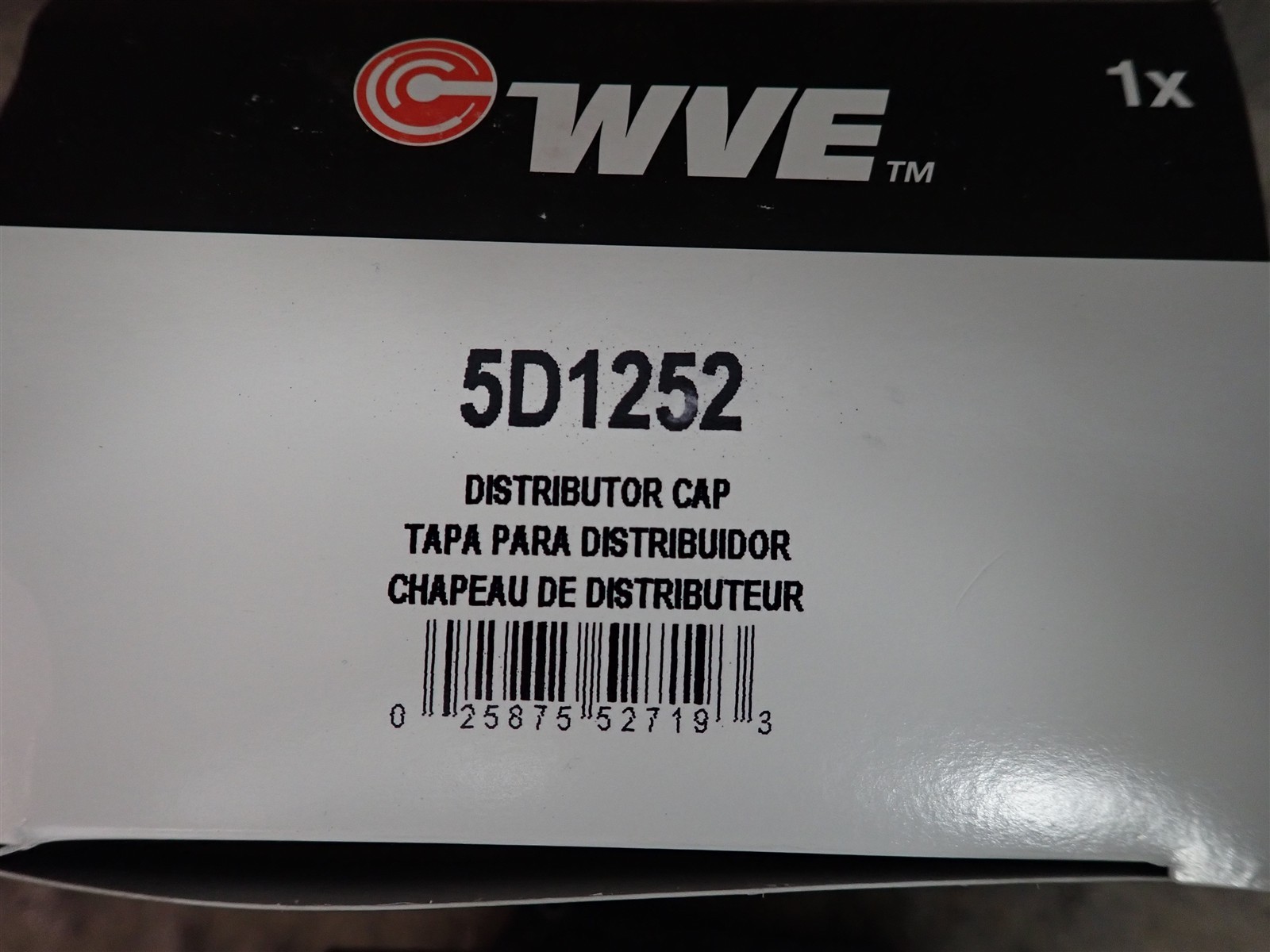 NEW WVE 5D1252 Distributor Cap (G217)