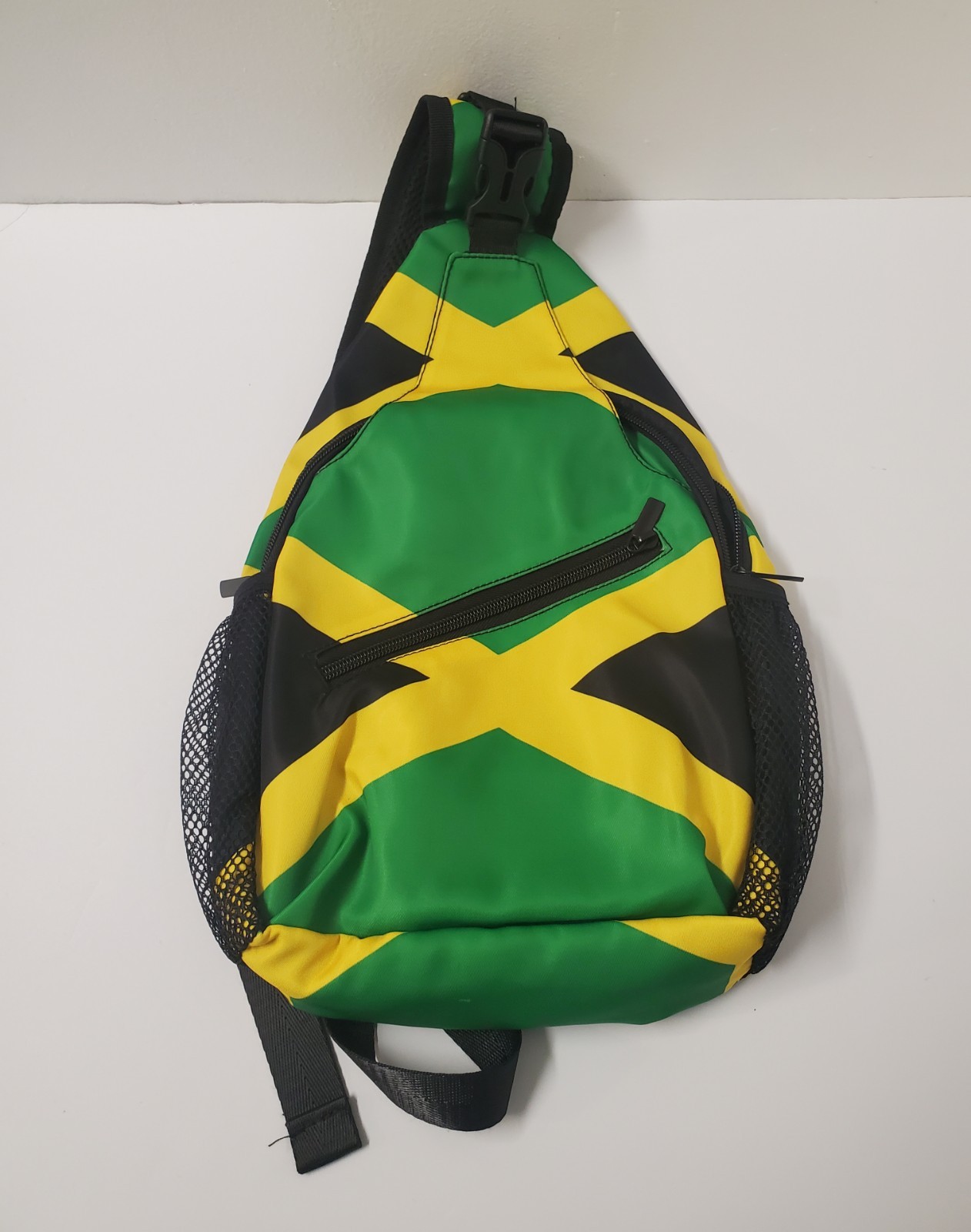 Jamaica Flag Outdoor Cross-body Shoulder Bag, Unisex Backpack For Women Men