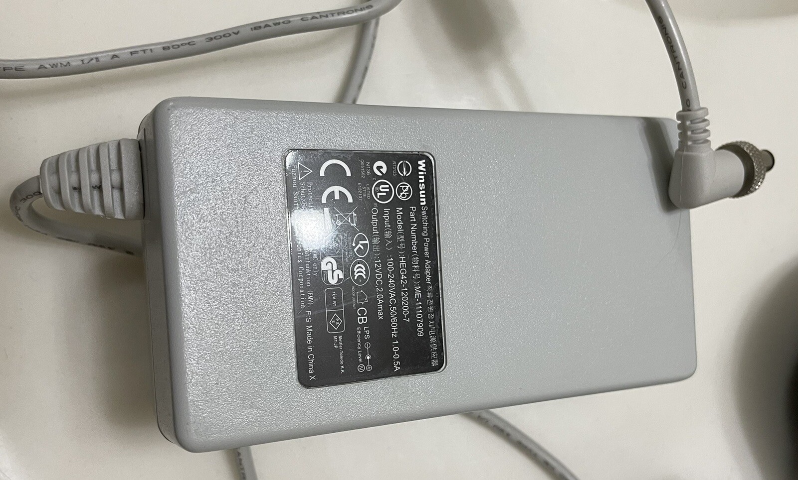 Mettler Toledo Balance XP XS Power Supply XP205 XS205 XS105 XS204S XS603S XS204